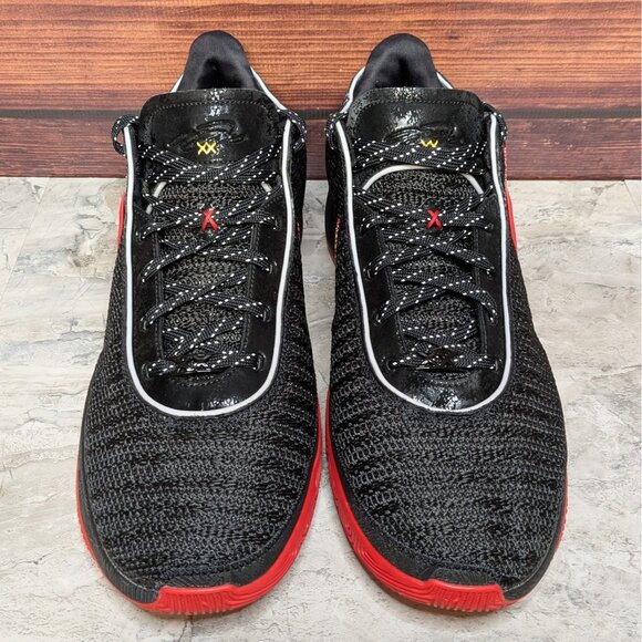 Nike LeBron XX 20 Trinity Men's 17 Heat Black Red Basketball Shoes DJ5423-001 - Picture 4 of 10